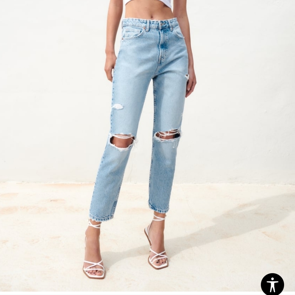 Zara mom jeans 👖 😍